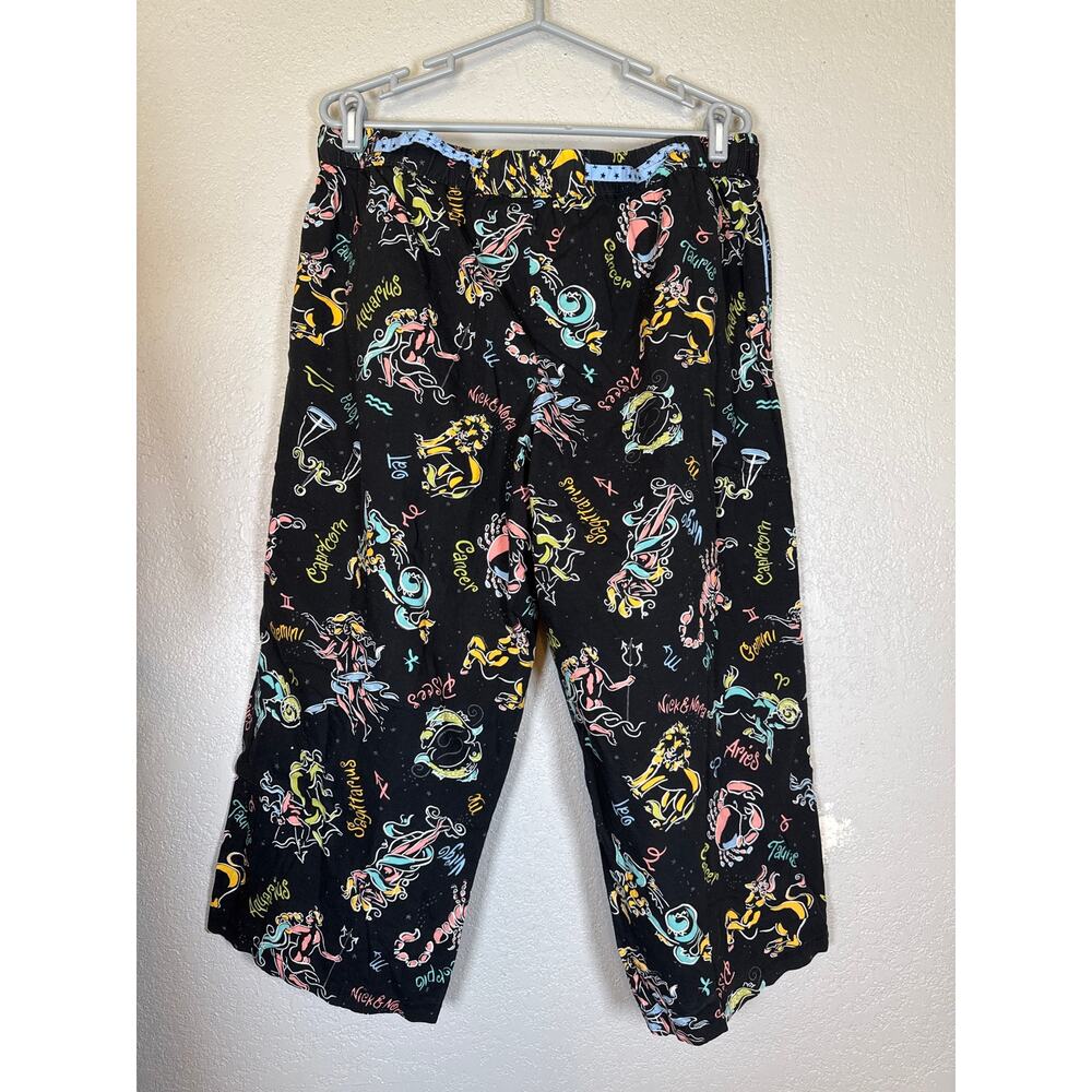 Nick & Nora Astrology Print Pajama Pants Womens XXL Loungewear Comfy Wide Leg - Picture 4 of 6